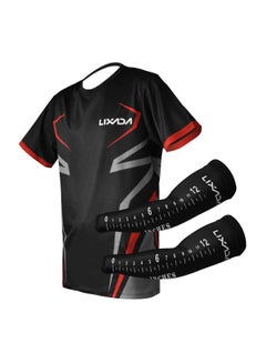 Short Sleeves Fishing T-shirt With Arm Sleeves XXL