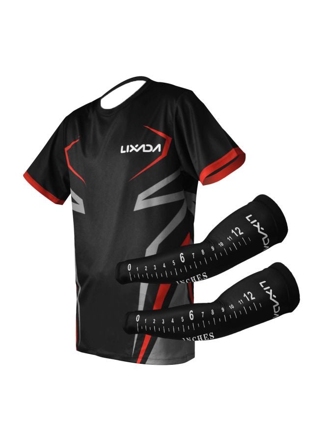 Generic - Short Sleeves Fishing T-shirt With Arm Sleeves XXL - Image 1