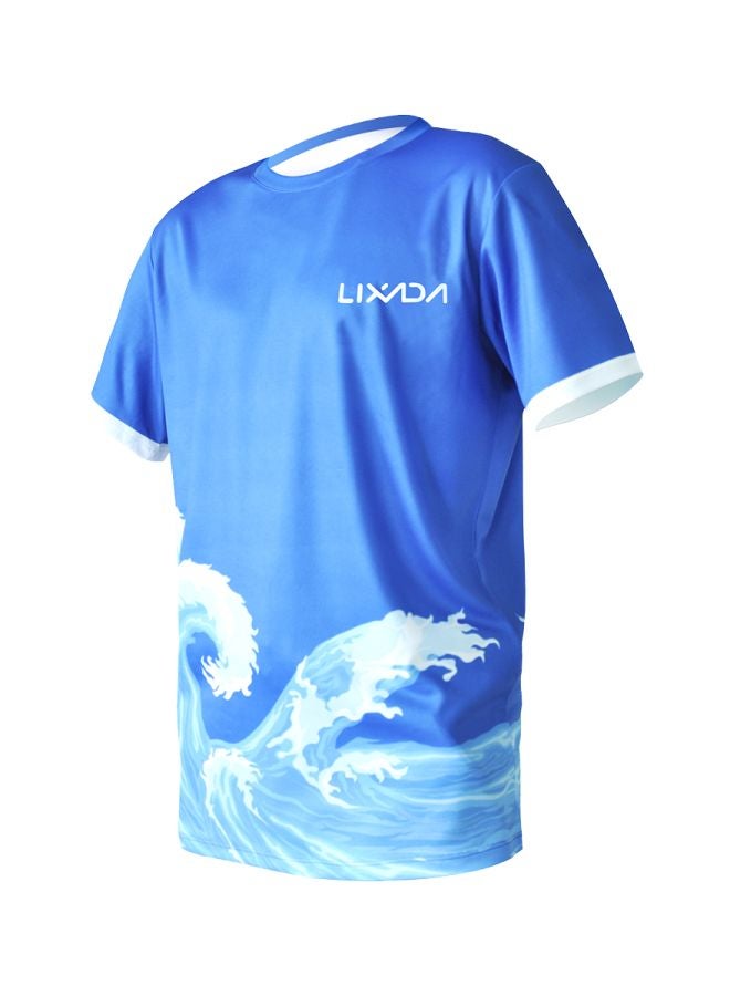Generic Short Sleeves Fishing T-shirt With Arm Sleeves XXL  - Image 2
