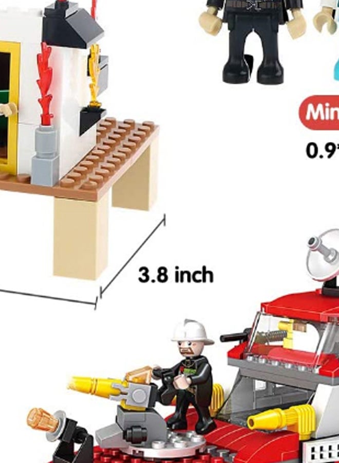 COGO 4173 City Fire Building Set 318 6+ Years - Image 2