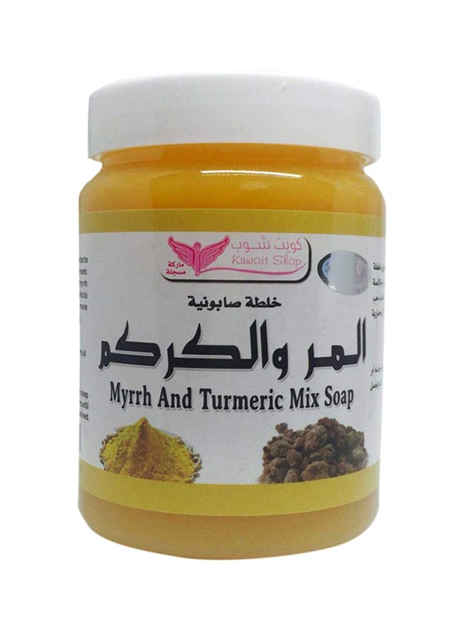 كويت شوب - خلطة صابونية بالمر والكركم أصفر 500جرام - Image 1