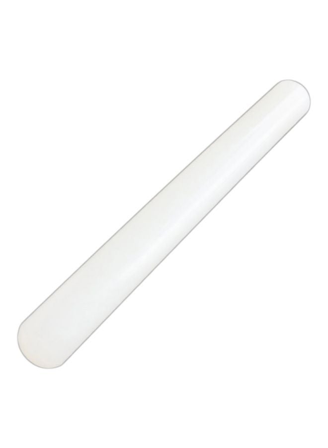 facemile Non-Stick Glide Fondant Rolling Pin White 23centimeter  - Image 1