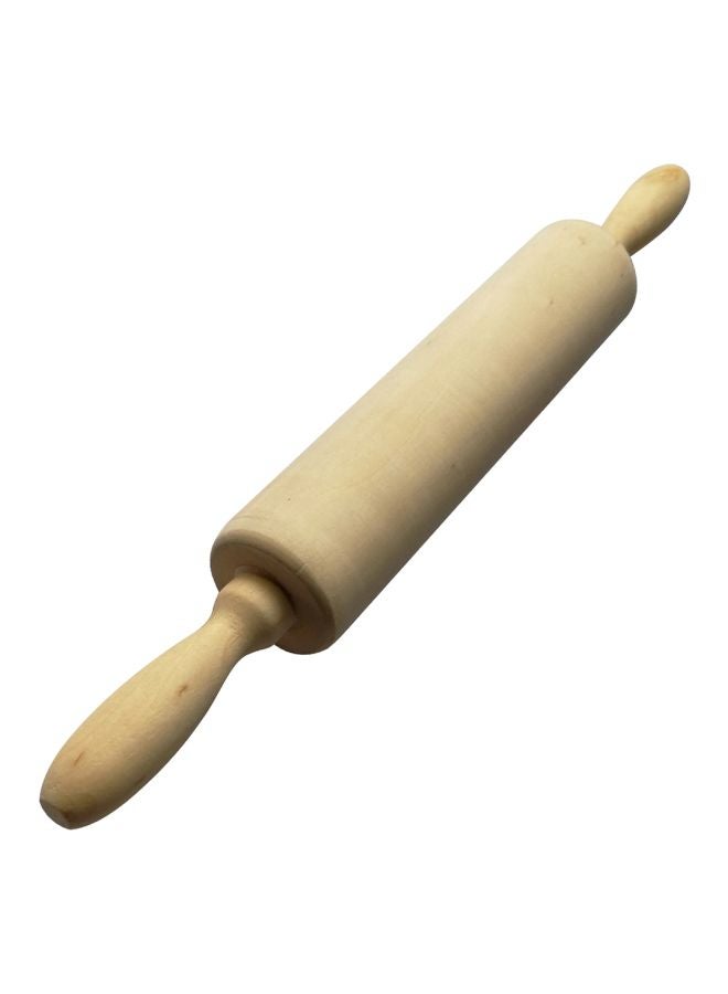 Wooden Rolling Pin Beige 37.0x5.0x5.0cm - Image 3