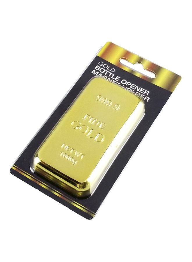 فتاحة زجاجات معدنية ذهبي - Image 1