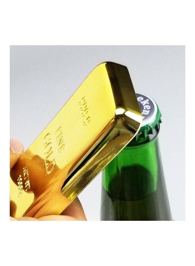 فتاحة زجاجات معدنية ذهبي - Image 2