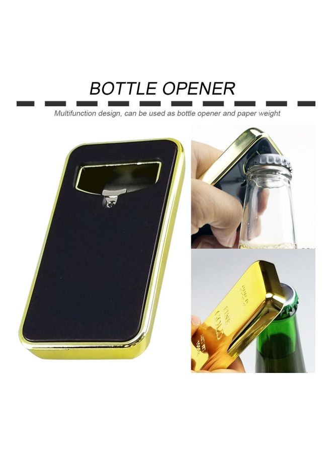 فتاحة زجاجات معدنية ذهبي - Image 3