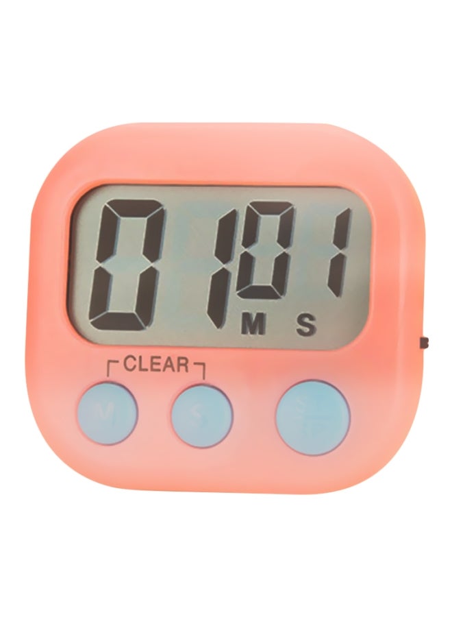 Generic - Multi-Function Countdown Electronic Timer Pink - Image 1