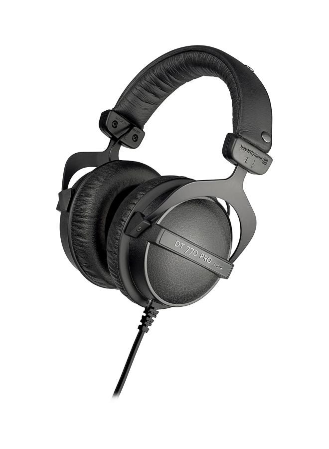 بيير ديناميك سماعة رأس DT 770 برو للأستوديو بتصميم يغطي الأذن أسود - Image 1