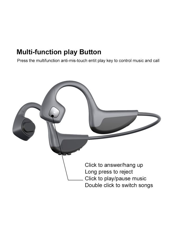 Bluetooth In-Ear Headphones Grey  - Image 5