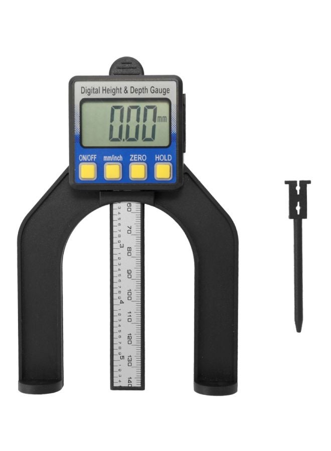 Generic - Digital Height And Depth Gauge Black 20.5x2x12.5cm - Image 1