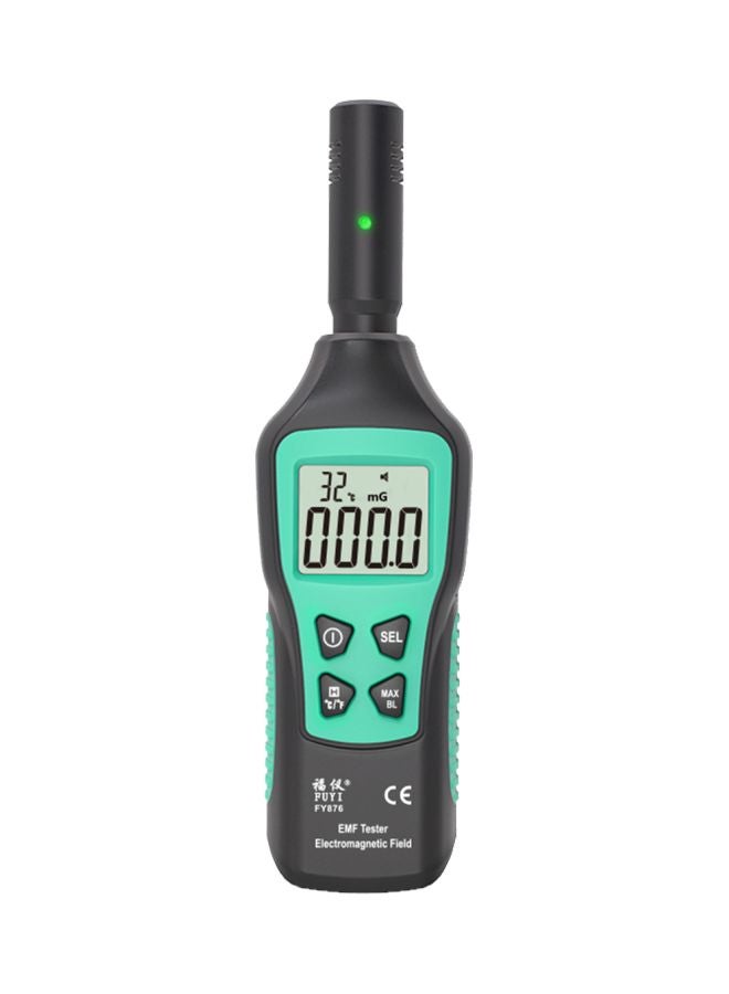 FUYI Electromagnetic Radiation Detector Black/Green 23x5x8cm  - Image 1