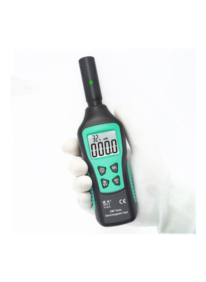 FUYI Electromagnetic Radiation Detector Black/Green 23x5x8cm  - Image 4