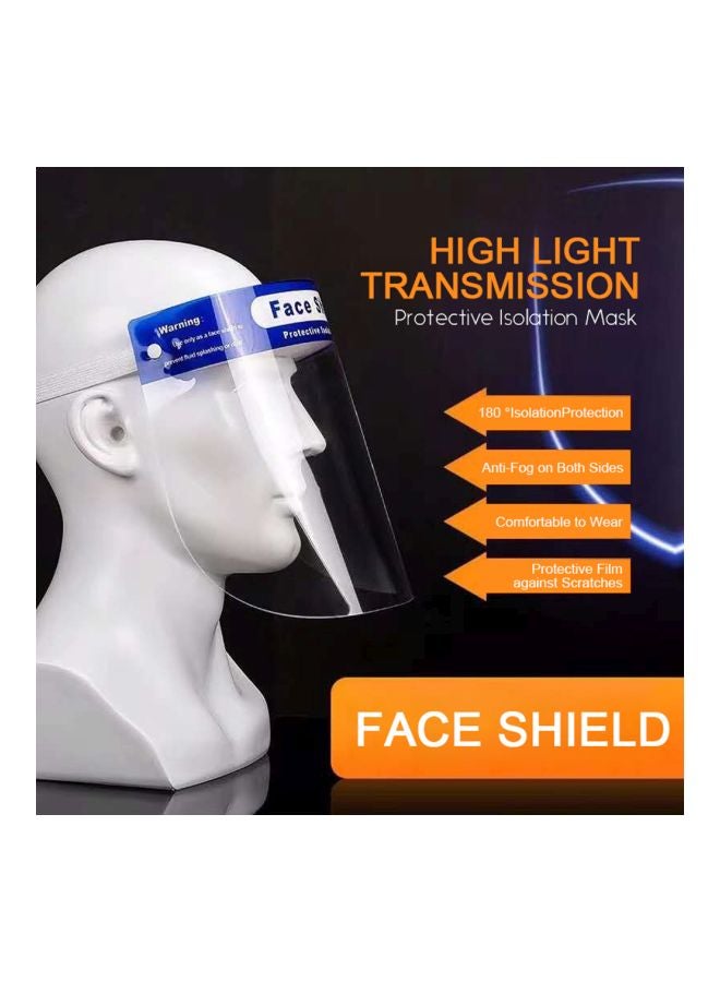 Protective Face Shield Clear 33x3.6x22cm - Image 3