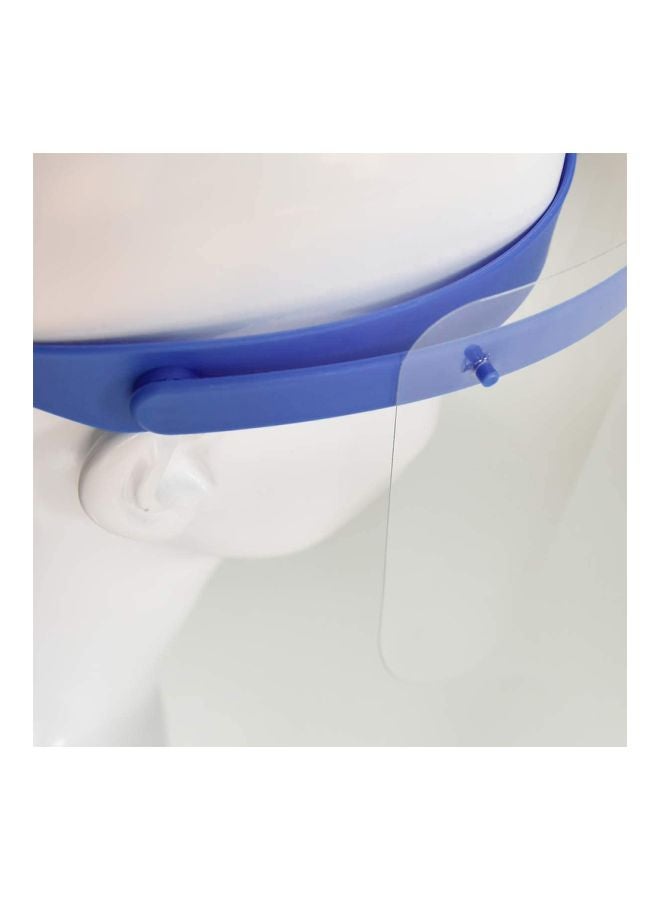 10-Piece Face Shield Set White/Blue 31.5x3.5x22cm - Image 5