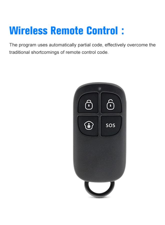 Chuango Wireless Security Alarm System Black 58x9.5x31mm - Image 2