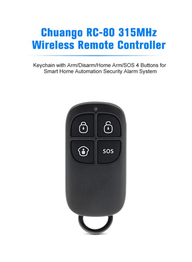 Chuango Wireless Security Alarm System Black 58x9.5x31mm - Image 5