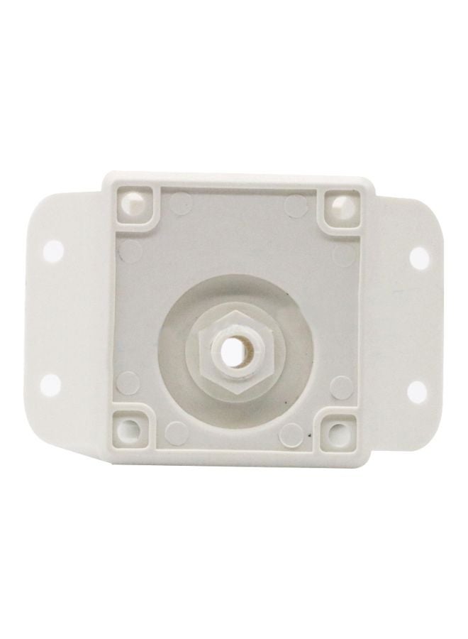 10-Piece Bracket For Wired PIR Motion Sensor Detector White 18x10x15cm - Image 3