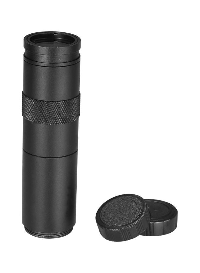 Adjustable Microscopic Camera C-Mount Lens Black  - Image 2