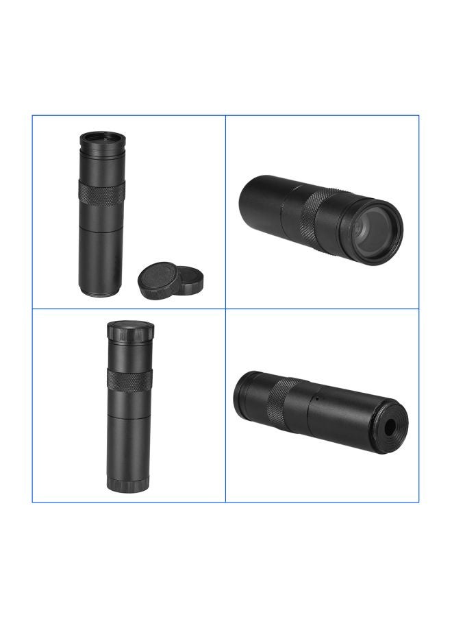 Adjustable Microscopic Camera C-Mount Lens Black  - Image 3