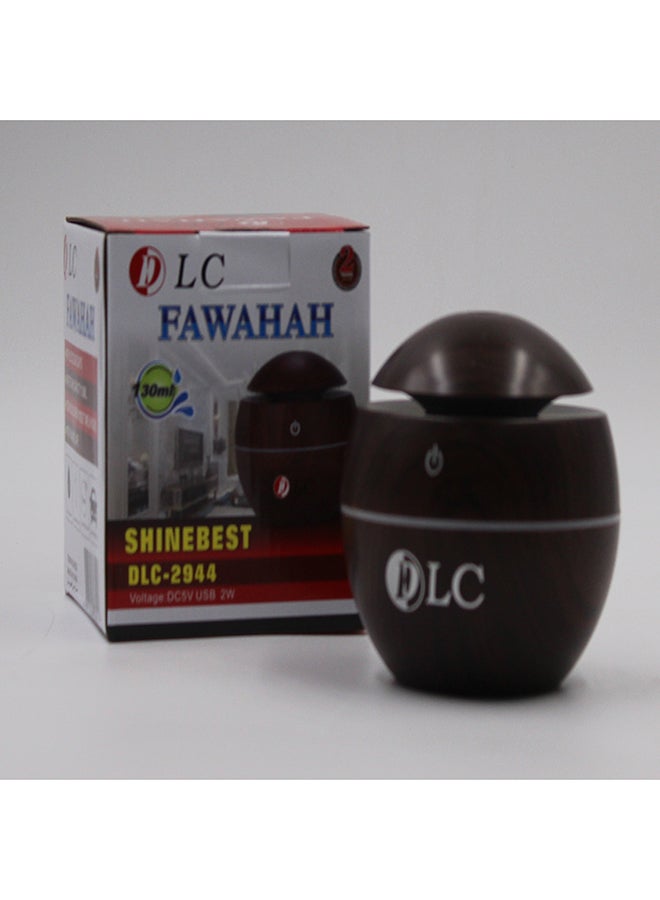 دي إل سي  فواحة بإضاءة LED ملونة Dlc-2944 بني  - Image 3