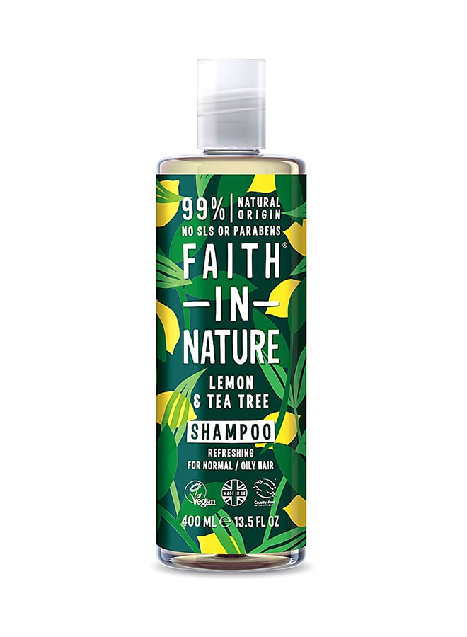 Faith in Nature Shampoo Lemon And Tea Tree 400ml 
