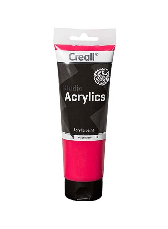 Creall Studio Acrylic Color Tube Magenta Red - Image 1