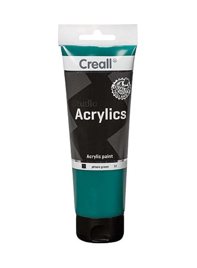 Creall Studio Acrylic Color Tube Phtalo Green - Image 1