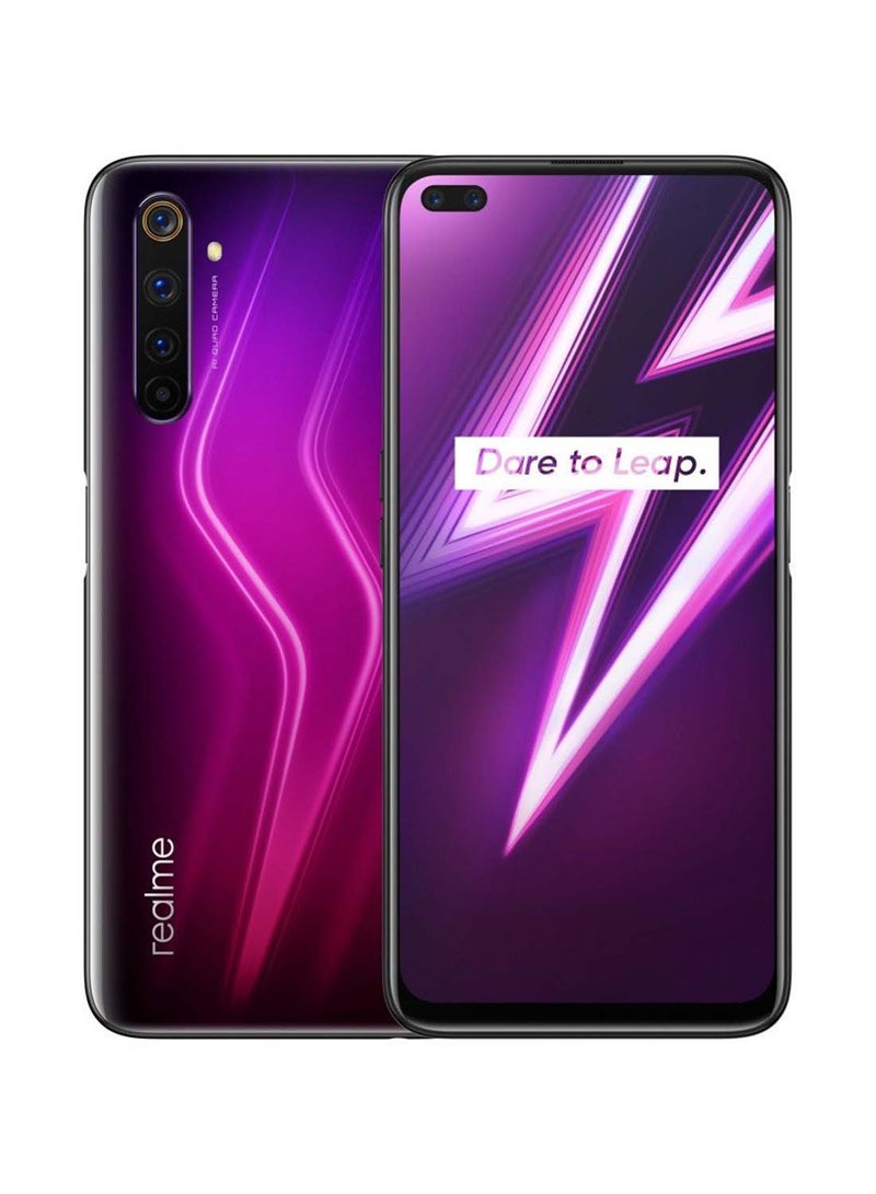 realme - 6 PRO Dual SIM Lightning Red 8GB RAM 128GB 4G LTE - Image 1