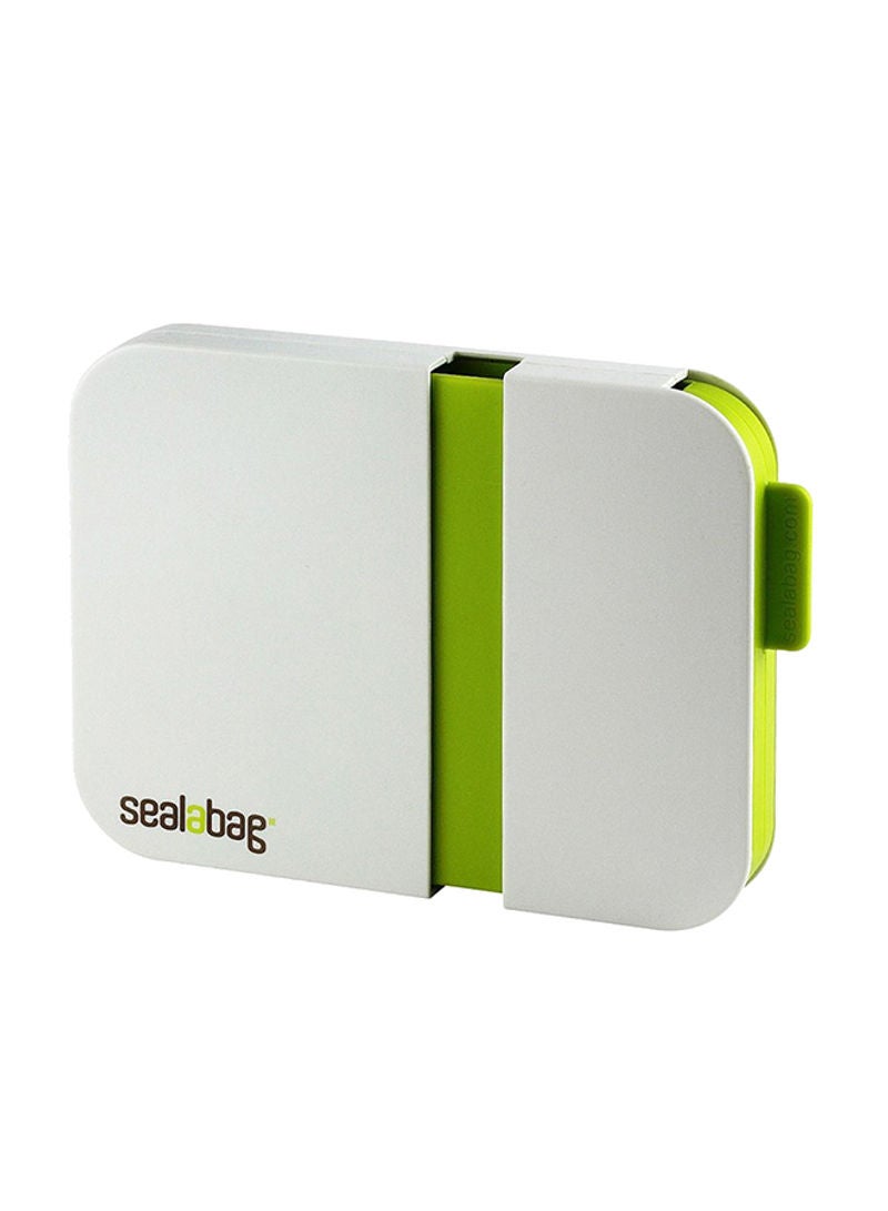 Plastic Bin Bag Sealer Machine White/Green - Image 1