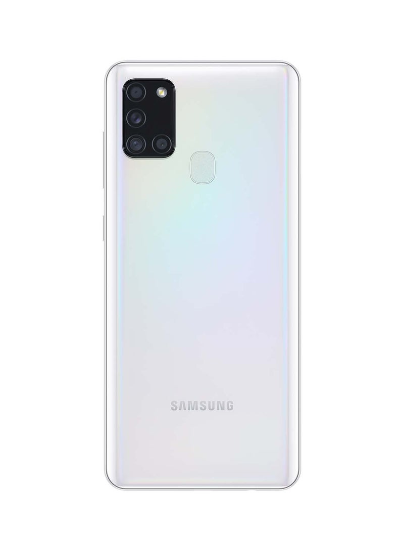 Samsung - Galaxy A21s Dual SIM White 4GB RAM 64GB 4G LTE - UAE Version - Image 1