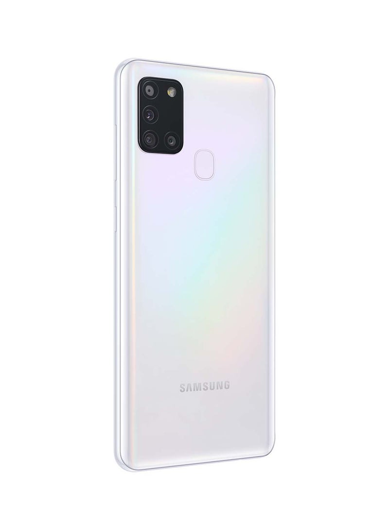 Samsung - Galaxy A21s Dual SIM White 4GB RAM 64GB 4G LTE - UAE Version - Image 1