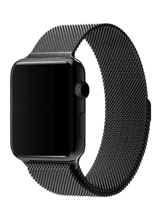 MARGOUN - Replacement Band For Apple Watch 42/44mm Dark Grey - Image 1