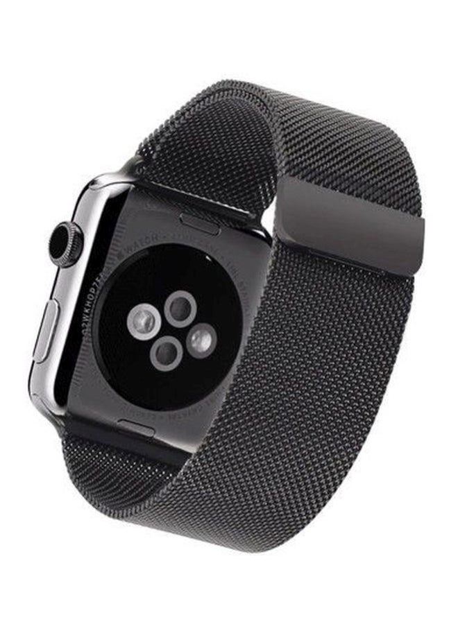 MARGOUN - Replacement Band For Apple Watch 42/44mm Dark Grey - Image 1