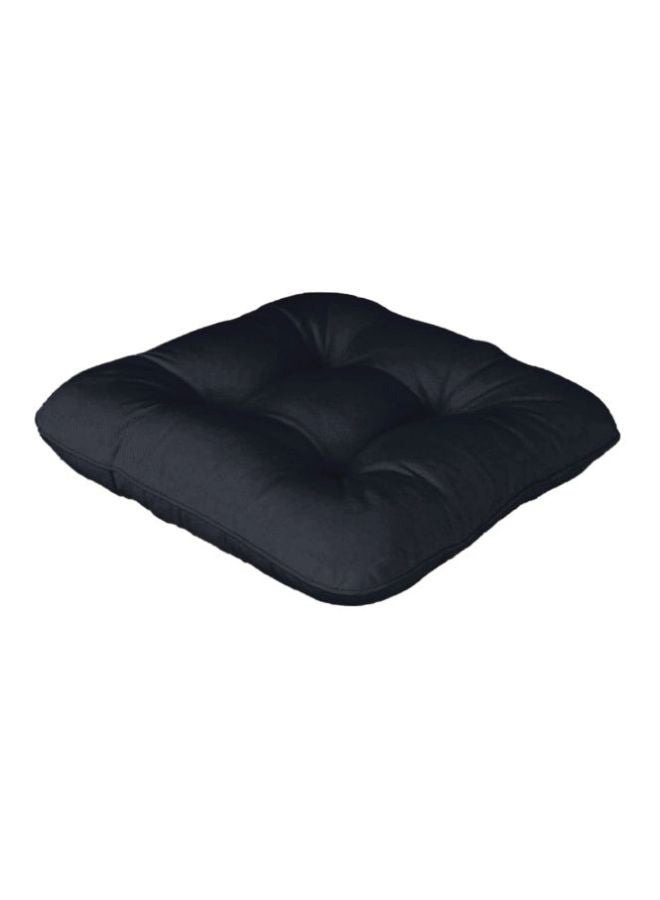 ريغال إن هاوس وسادة مقعد منجدة قطن أسود 45x45سم  - Image 1