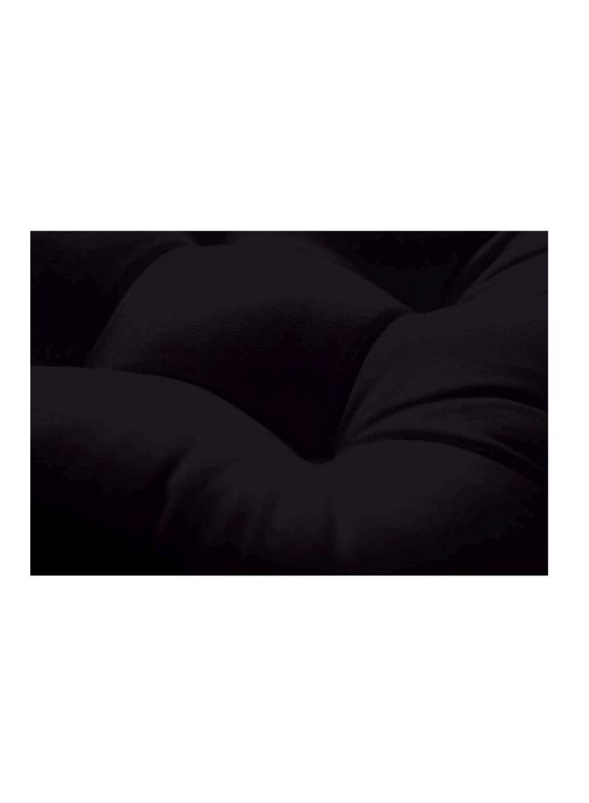 ريغال إن هاوس وسادة مقعد منجدة قطن أسود 45x45سم  - Image 4