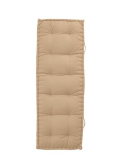 REGAL IN HOUSE Quilted Daybed Mattress Velvet Beige 72x24x4cm  - Image 1