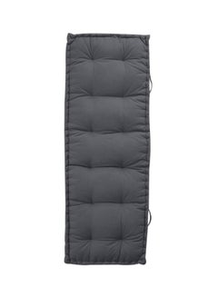 REGAL IN HOUSE Quilted Daybed Mattress Velvet Grey 72x24x4cm  - Image 1