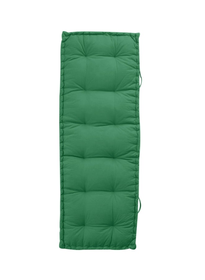 Quilted Floor Cushion velvet Green 72x24x4cm - v1589785096/N37812475A_1