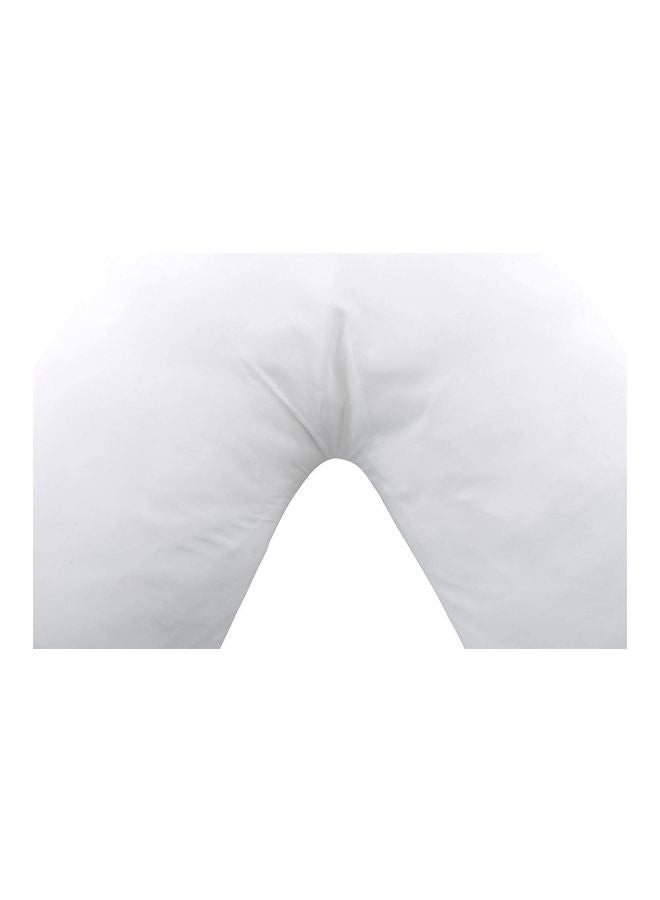 REGAL IN HOUSE V-Shaped Pillow Microfiber White 90x50centimeter  - Image 2