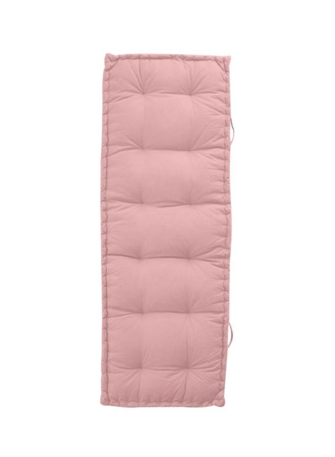 Quilted Floor Cushion velvet Light Pink 72x24cm - v1589785103/N37812507A_1