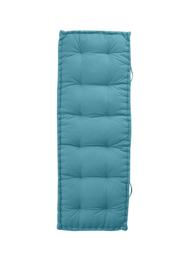 ريغال إن هاوس وسادة أرضية مبطنة velvet فيروزي 72x24سم - Image 1