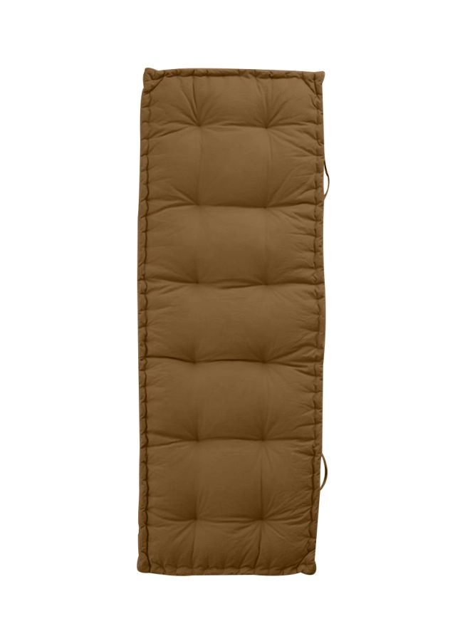 ريغال إن هاوس وسادة أرضية مبطنة velvet بني 72x24سم  - Image 1