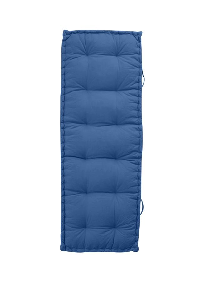 ريغال إن هاوس وسادة أرضية مبطنة velvet أزرق داكن 72x24سم  - Image 1