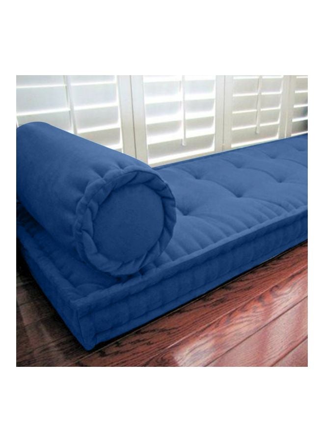 ريغال إن هاوس وسادة أرضية مبطنة velvet أزرق داكن 72x24سم  - Image 2