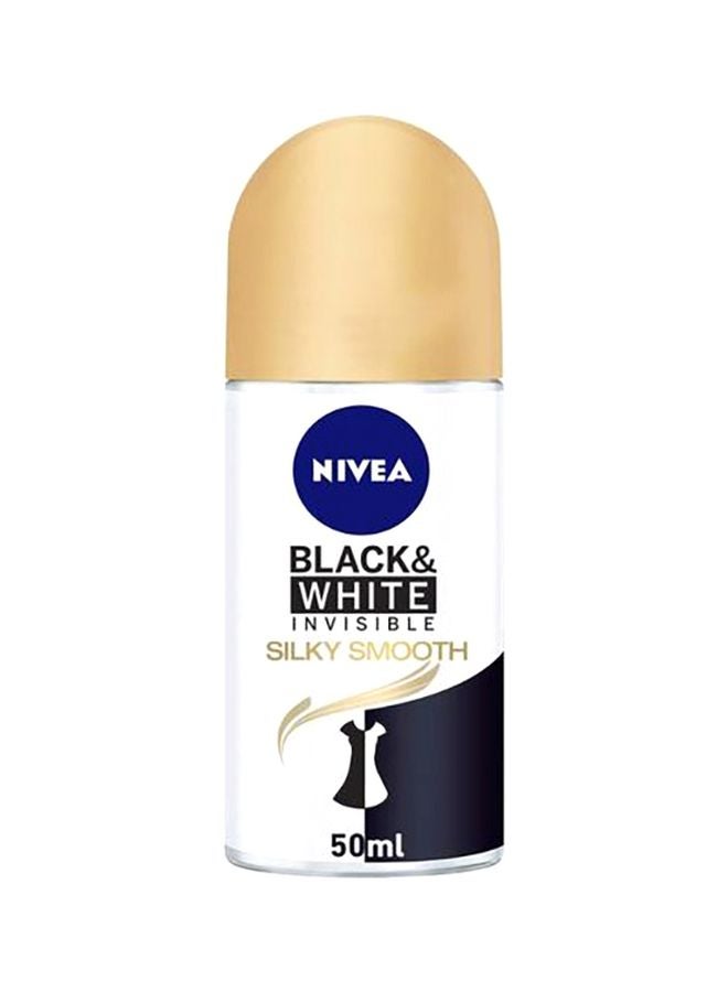 Nivea Black And White Invisible Roll On Deodorant 50ml