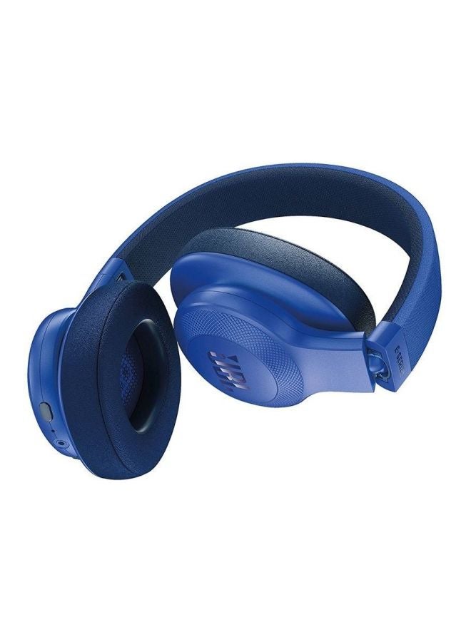 جي بي إل سماعة رأس توضع فوق الأذن بخاصية البلوتوث من السلسلة E ومزودة بميكروفون أزرق - Image 2