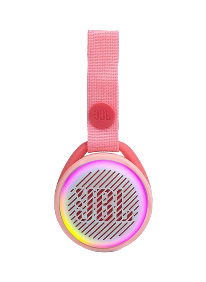 جي بي إل مكبر صوت جونيور بوب محمول مضاد للماء يعمل بالبلوتوث وردي - Image 1