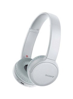 Sony WH-CH510 Wireless On-Ear Bluetooth Headphones White  - Image 1