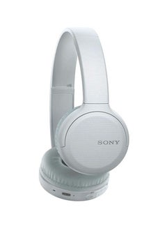 Sony WH-CH510 Wireless On-Ear Bluetooth Headphones White  - Image 3