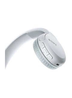 Sony WH-CH510 Wireless On-Ear Bluetooth Headphones White  - Image 4